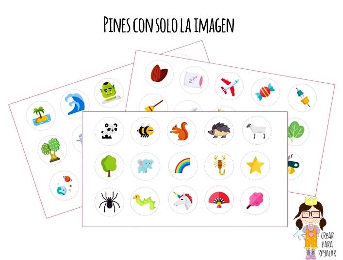 pines descargables para aprender las vocales