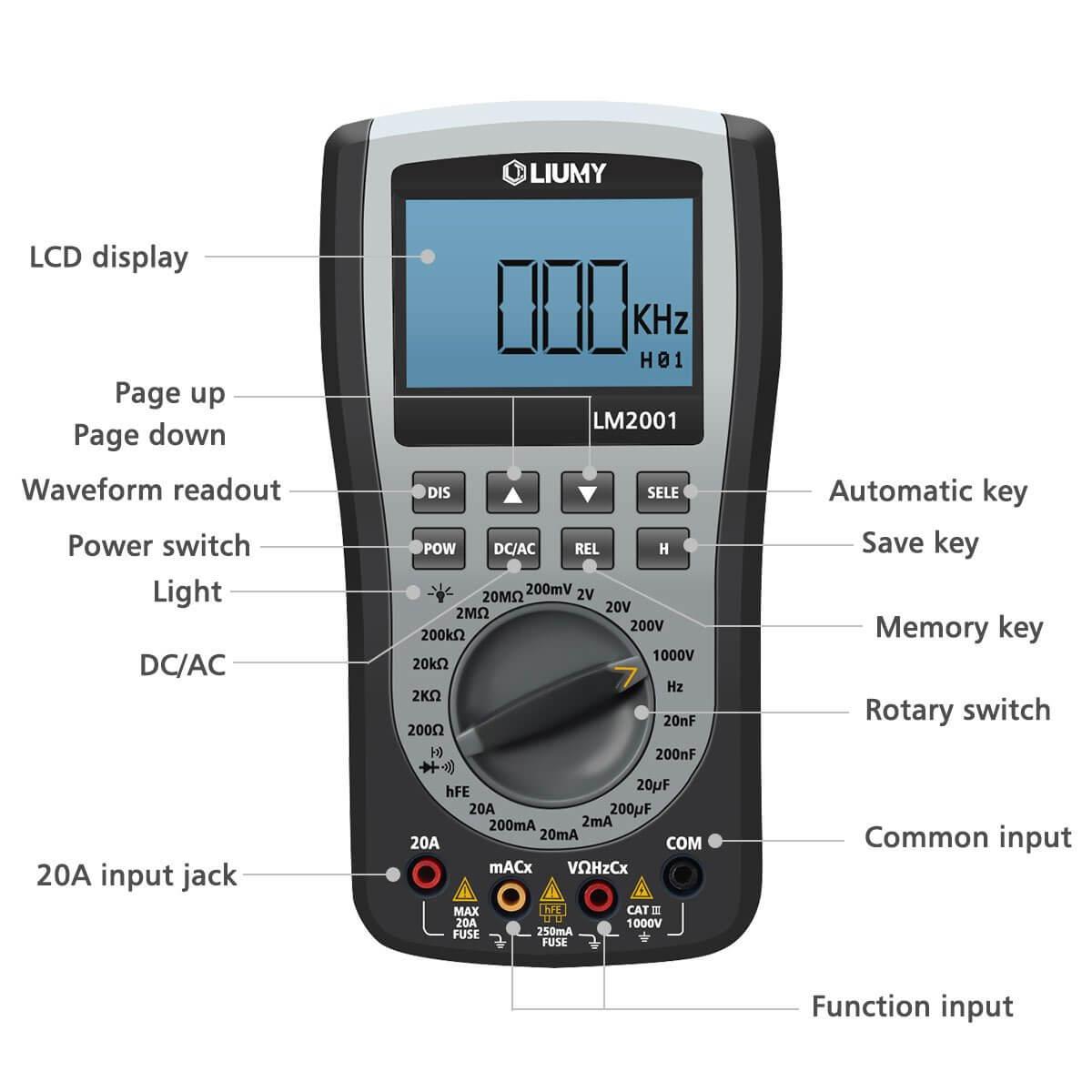 Liumy LM2001 oscilloscope