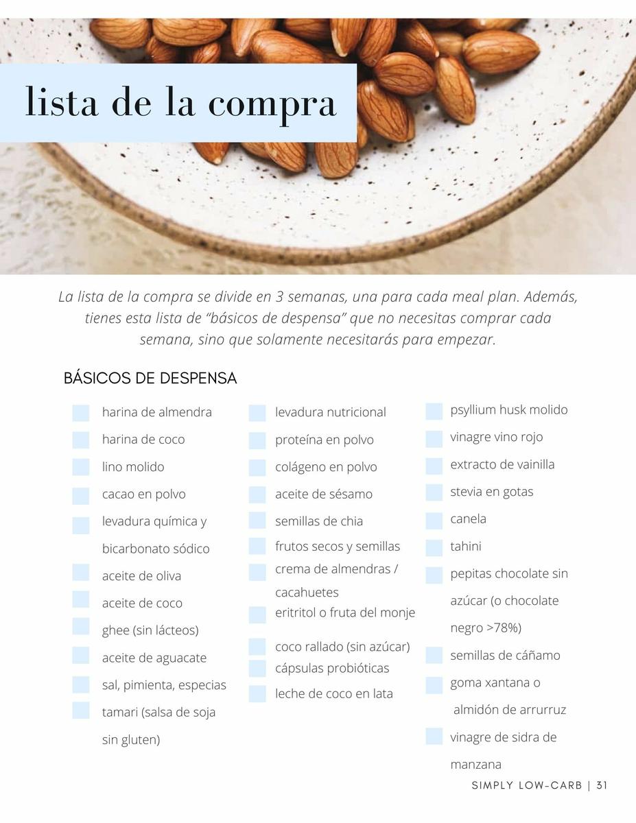 básicos de despensa