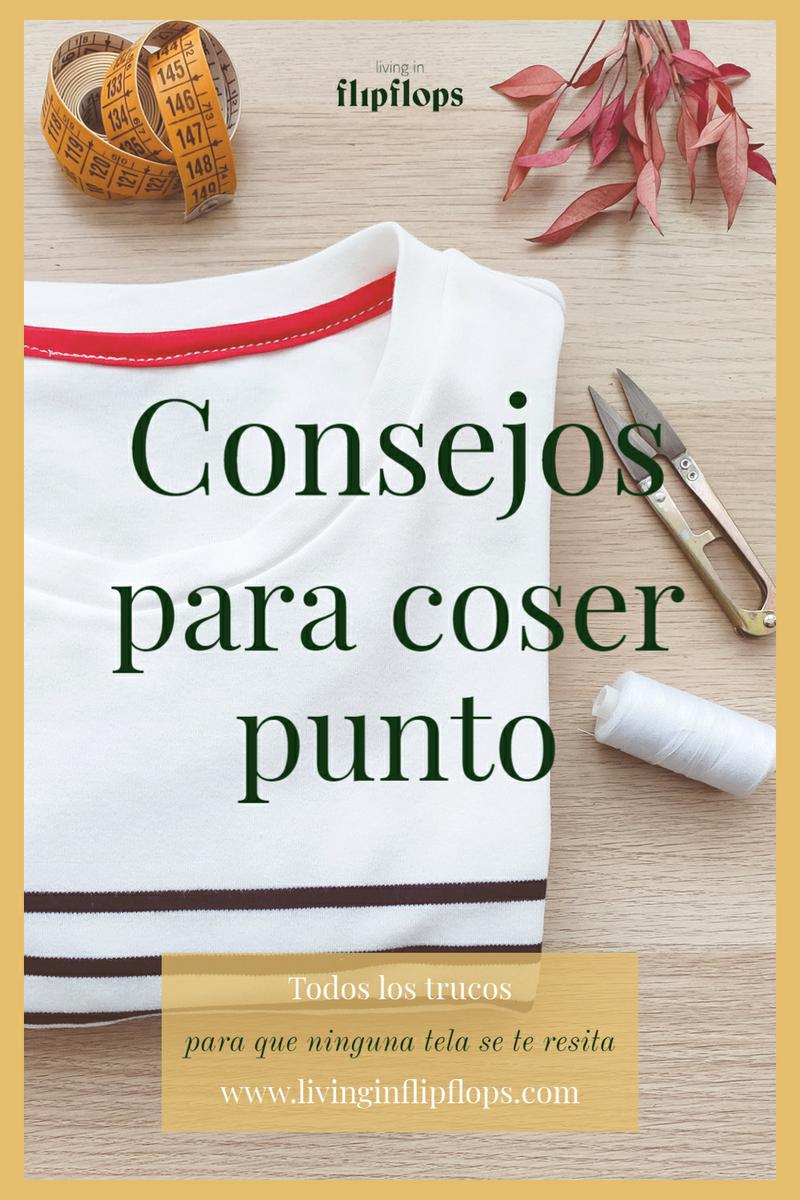 trucos y consejos para coser tela elástica o de punto