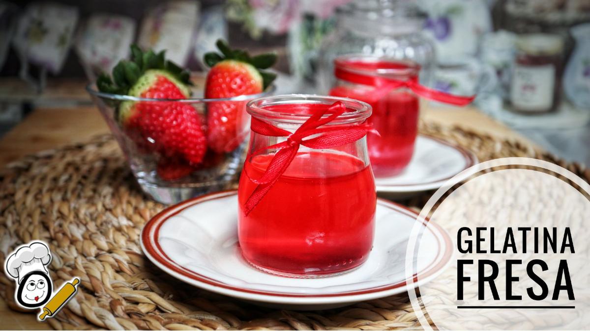 Cómo preparar la gelatina de fresa en Thermomix