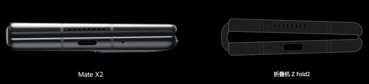 Huawei Mate X2 - Plegado vs Z Fold 2