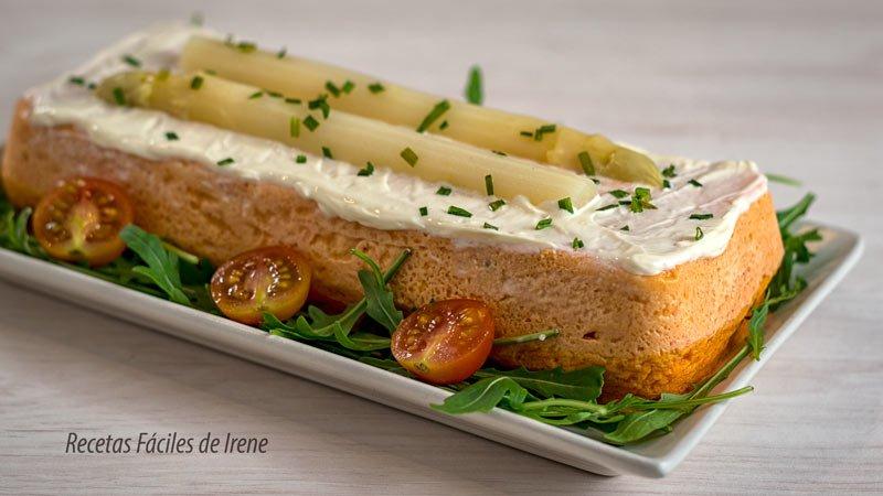 como hacer flan de esparragos al micro