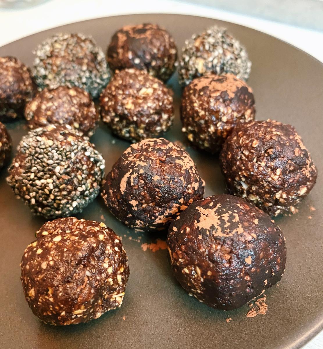 energy balls de cacao