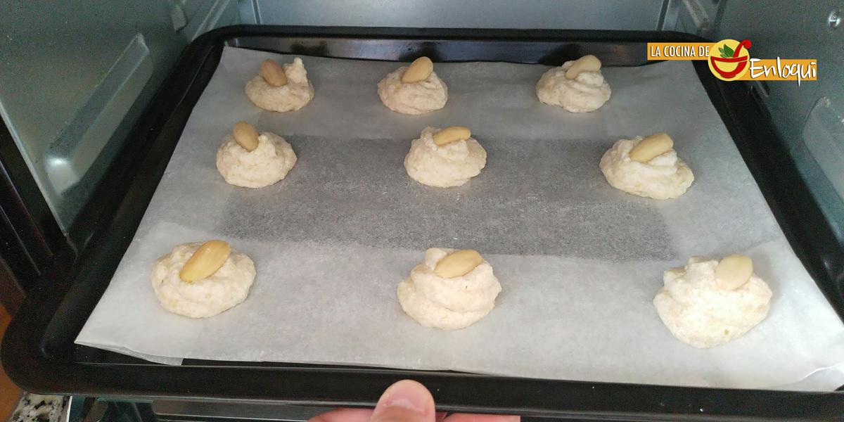 Galletas de almendra sin gluten y sin azúcar