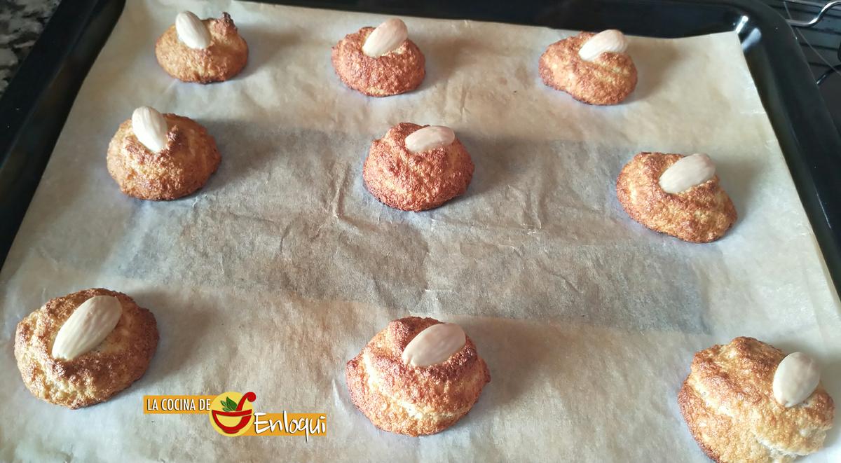 Galletas de almendra sin gluten y sin azúcar