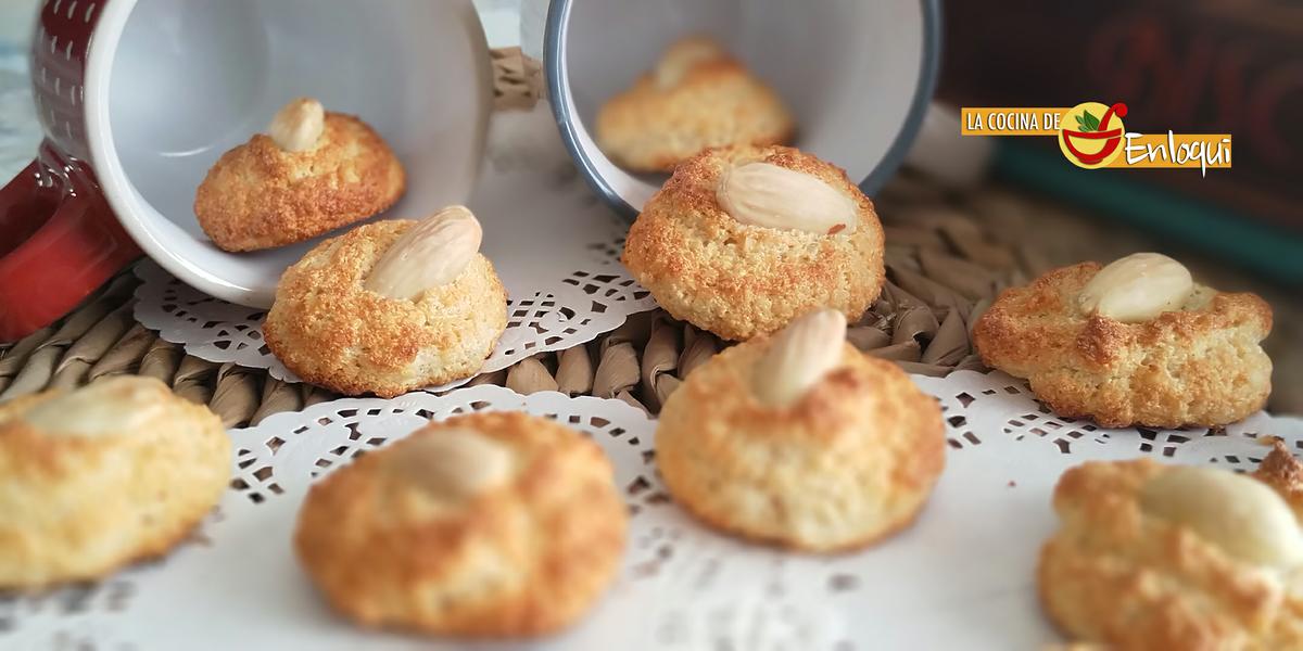 Galletas de almendra sin gluten y sin azúcar