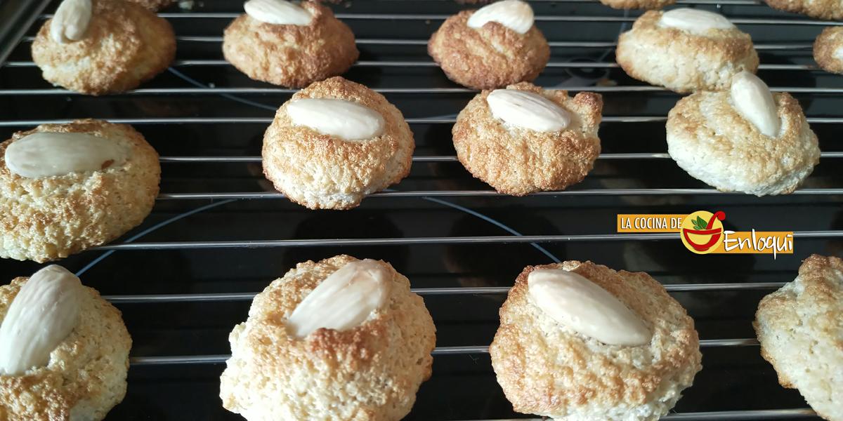 Galletas de almendra sin gluten y sin azúcar