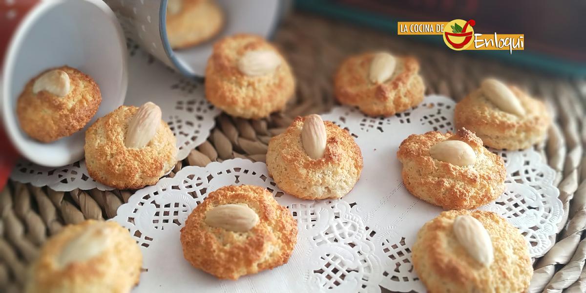 Galletas de almendra sin gluten y sin azúcar