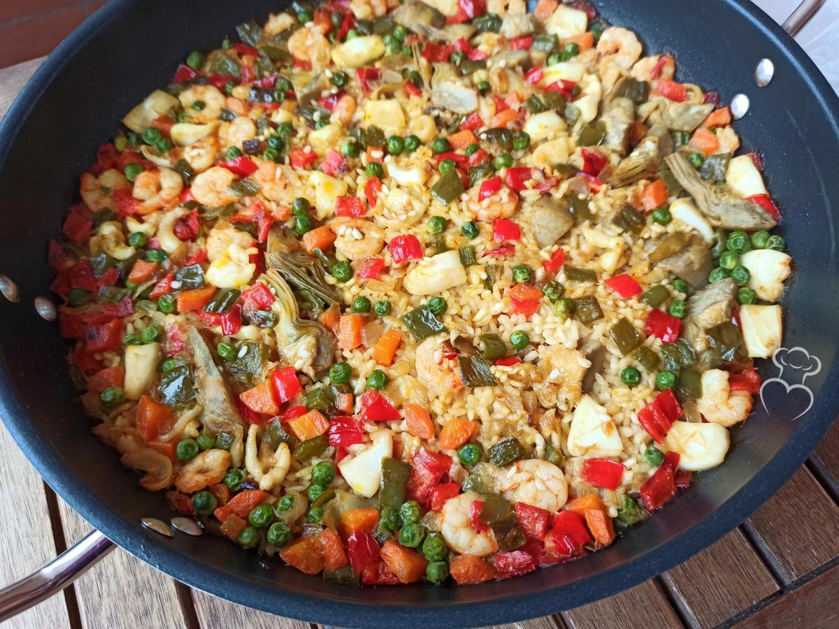 Arroz mar y huerta