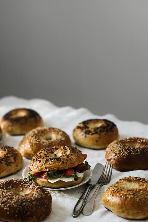 receta de bagels