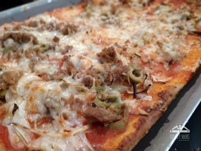Masa de pizza casera de Bruno Oteiza