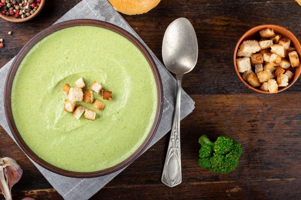 Sopa verdura cena vegana