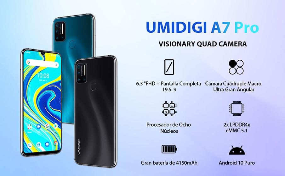 UMIDIGI A7 Pro - Hardware y características