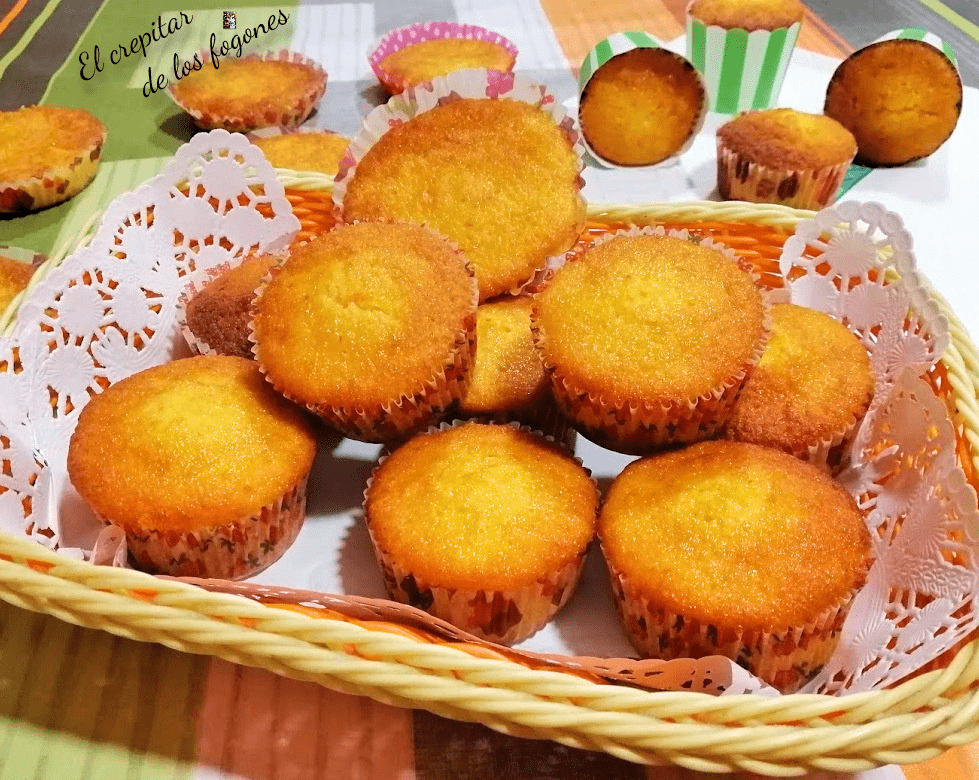 magdalenas de naranja