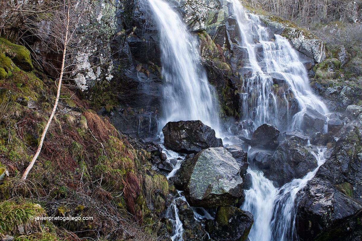 Los arroyos Cabriteño y Pingón forman las cascadas de Sotillo. Sotillo de Sanabria. Parque Natural Lago de Sanabria y alrededores. Zamora. Castilla y León. España © Javier Prieto Gallego