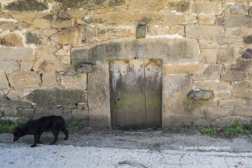  Puerta del caserón conocido como "casa del escritor", en la localidad sanabresa de Cervantes. Comarca de Sanabria. Zamora. Castilla y León. España ©Javier Prieto Gallego 