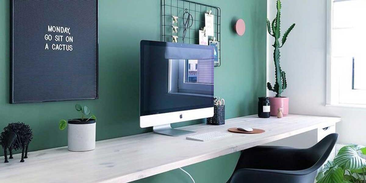 Decora las paredes de tu despacho en casa