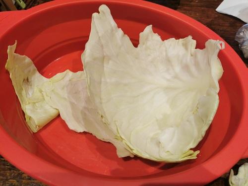 Rollitos de col veganos