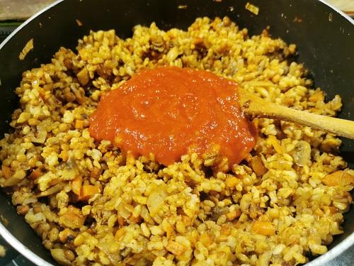 Rollitos de col veganos