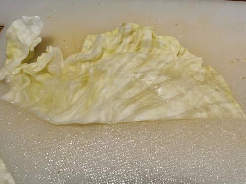 Rollitos de col veganos