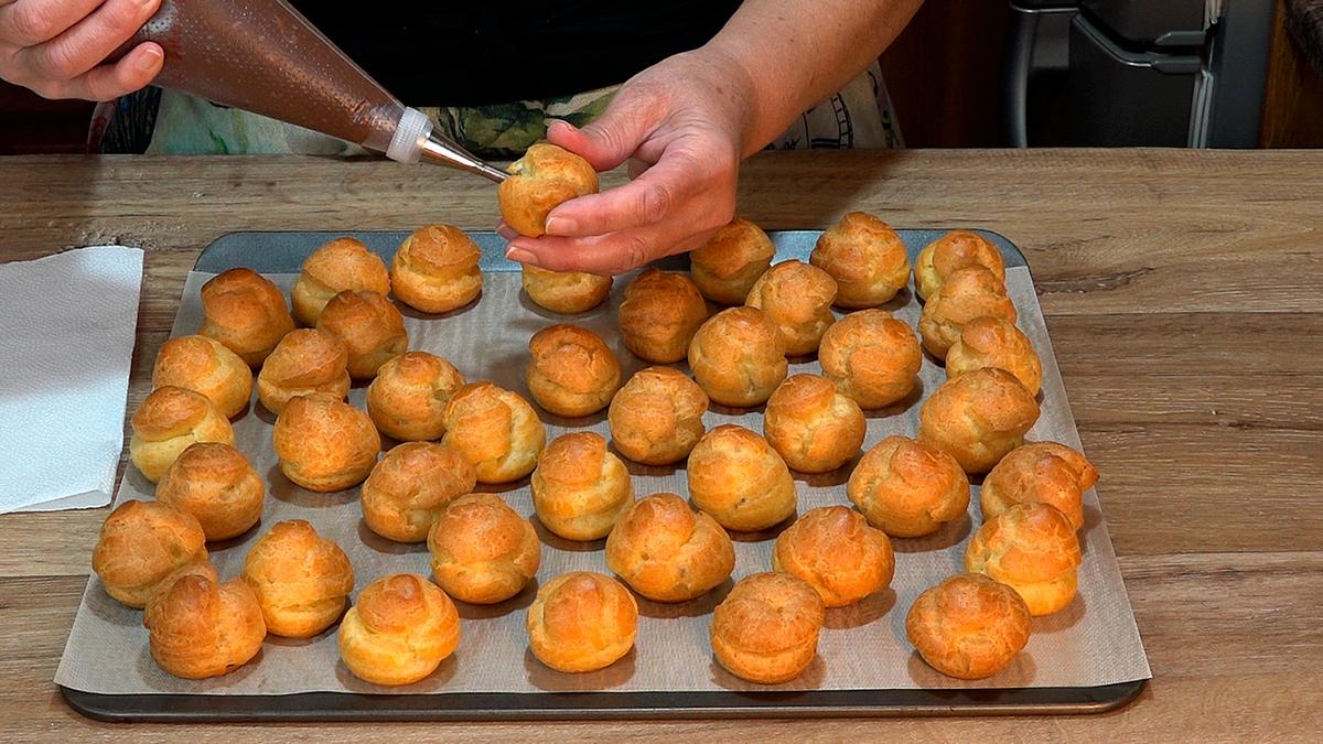 TARTA DE PROFITEROLES, TARTA ESPECIAL DÍA DEL PADRE 2021 - Foto 16