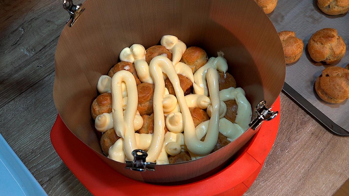 TARTA DE PROFITEROLES, TARTA ESPECIAL DÍA DEL PADRE 2021 - Foto 18