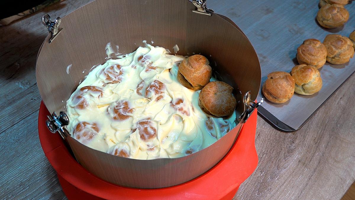 TARTA DE PROFITEROLES, TARTA ESPECIAL DÍA DEL PADRE 2021 - Foto 19