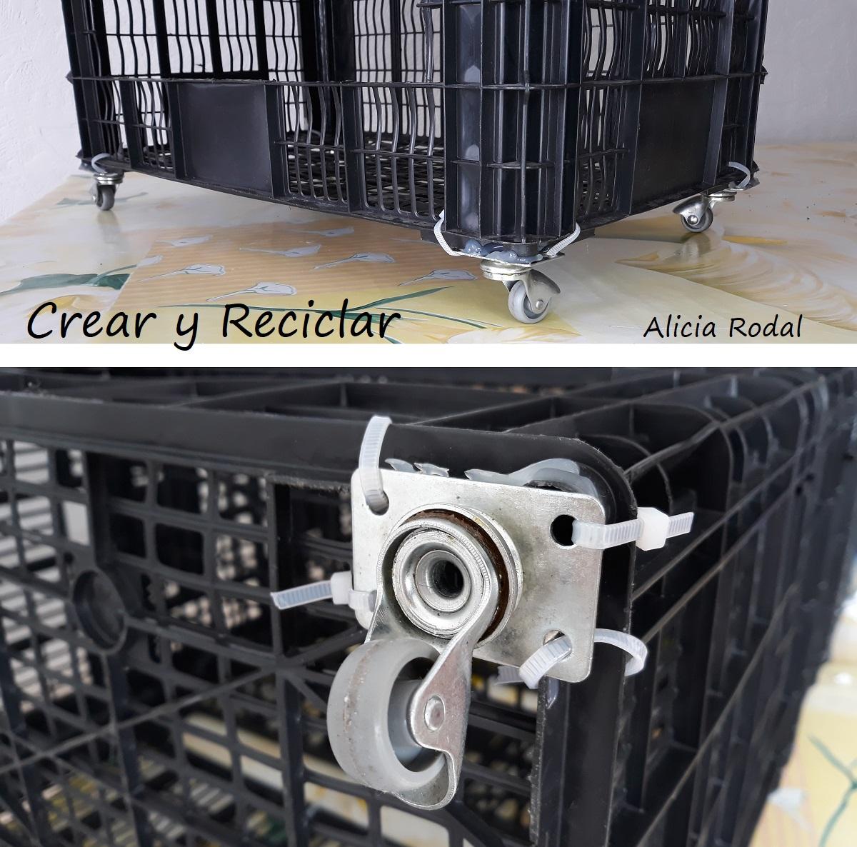 En este tutorial te muestro 5 maneras diferentes de reutilizar cajas plásticas donde suele venir las frutas y verduras del supermercado y fruterías. Son ideas de reciclaje creativo muy útil para tu casa o negocio DIY. Reciclaje creativo. Ideas creativas 