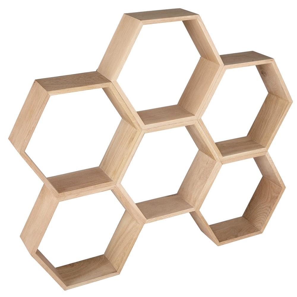 estantería panal abeja