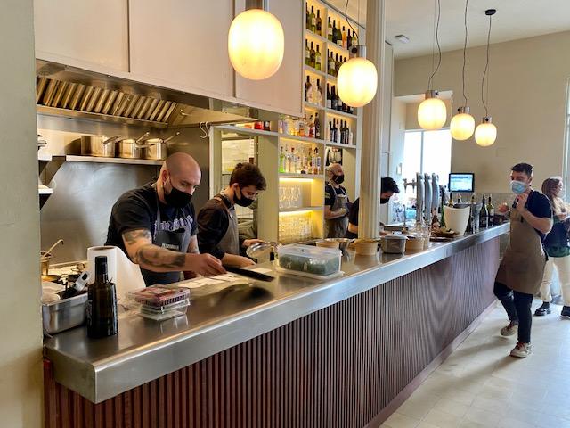 Cocinando sin red. La Burlona