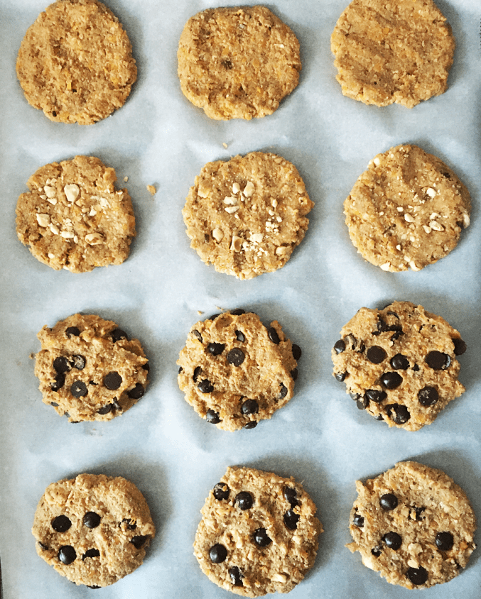 galletas de calabaza elaboracion