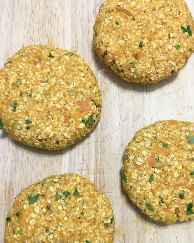 elaboracion burguer calabaza