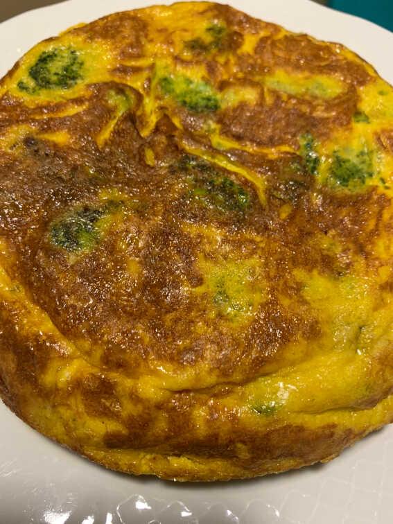 Tortilla de brócoli