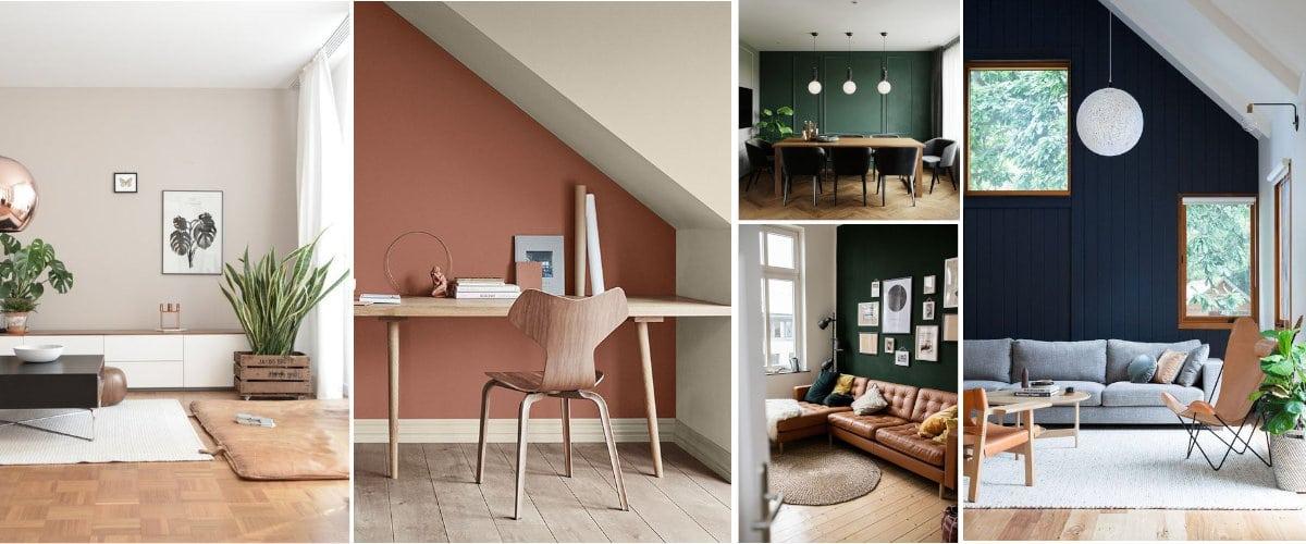 Destaca una pared dándole color