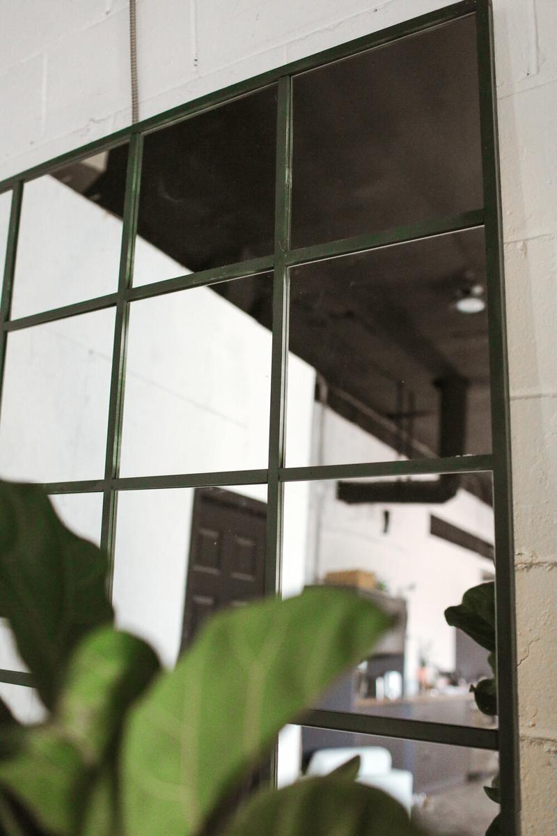 DIY para espejo de estilo industrial