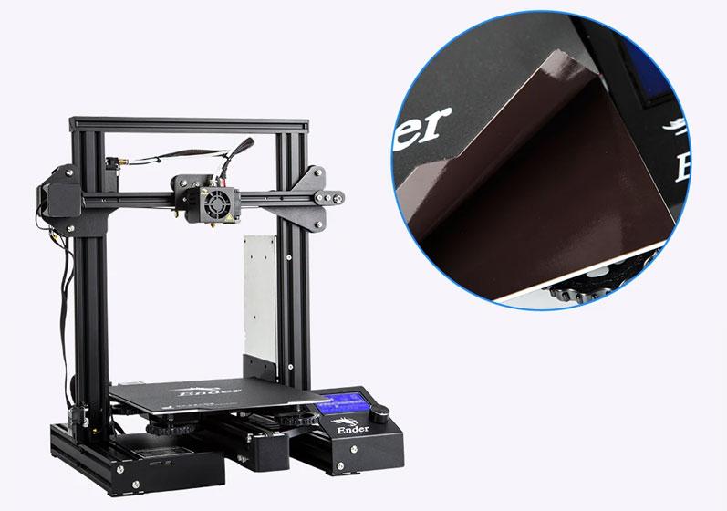 Creality Ender 3 Pro S - Sticker magnético