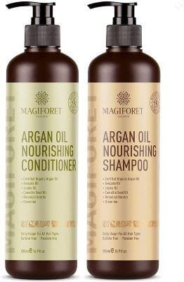 Juego de champú y acondicionador de aceite de argán