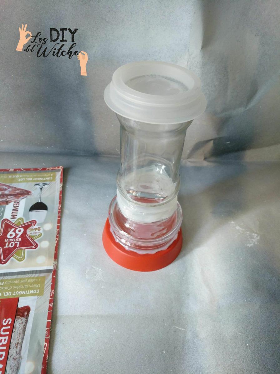 BOTES DE CRISTAL RECICLADOS