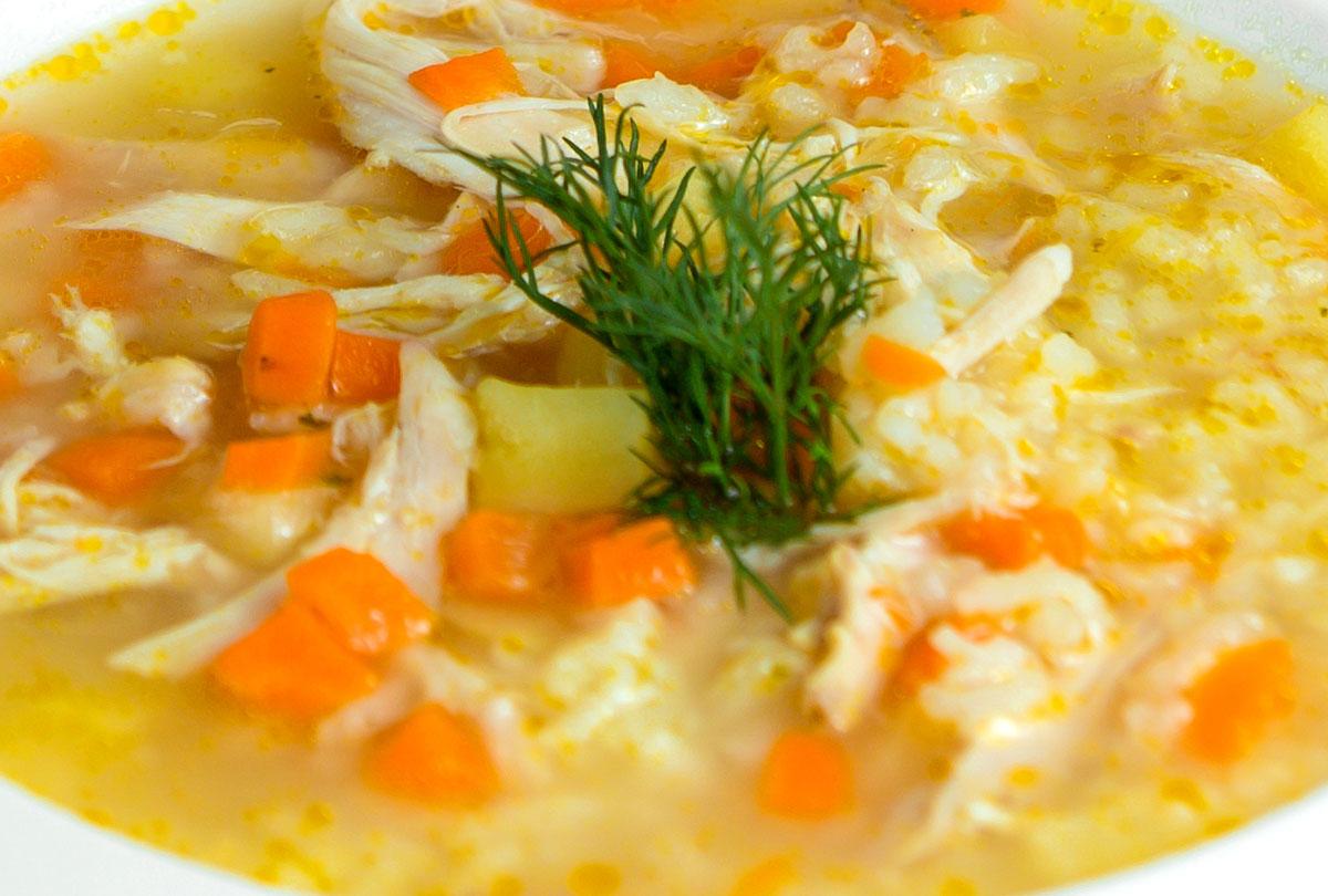 Como hacer Caldo de Pollo con Arroz