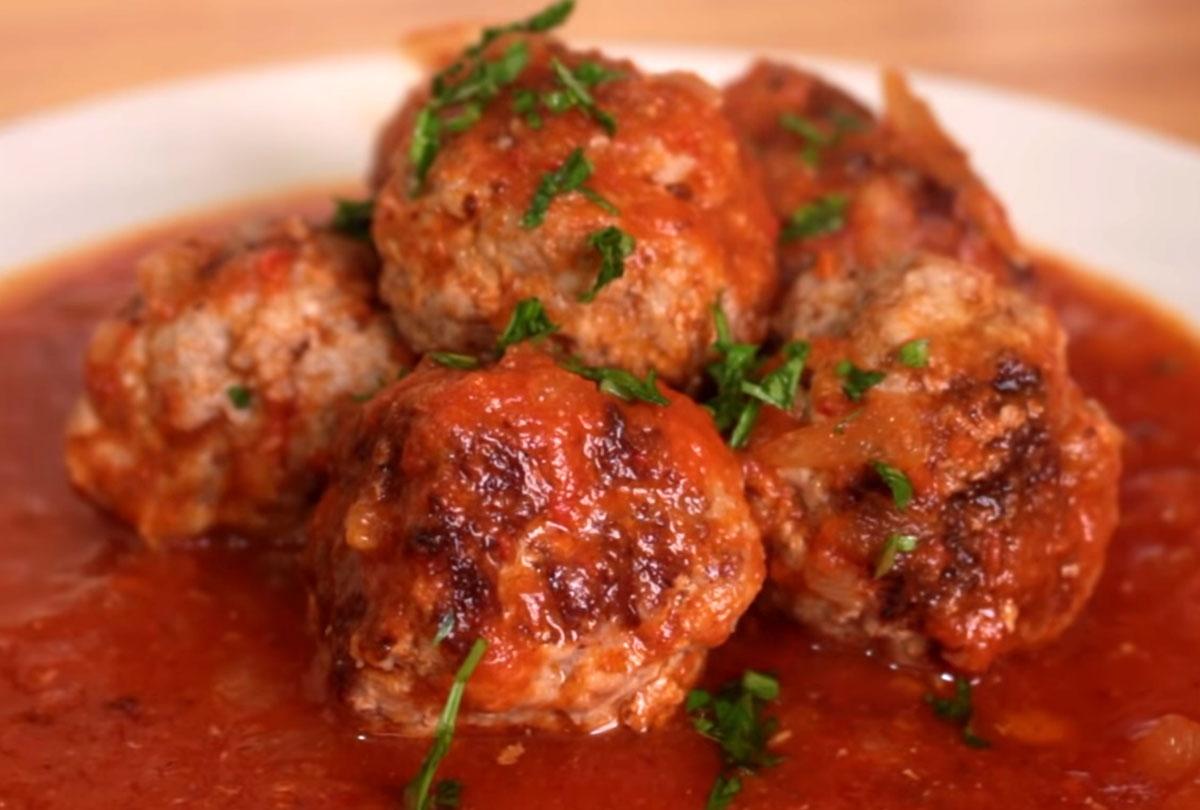 Como hacer Albóndigas con chipotle