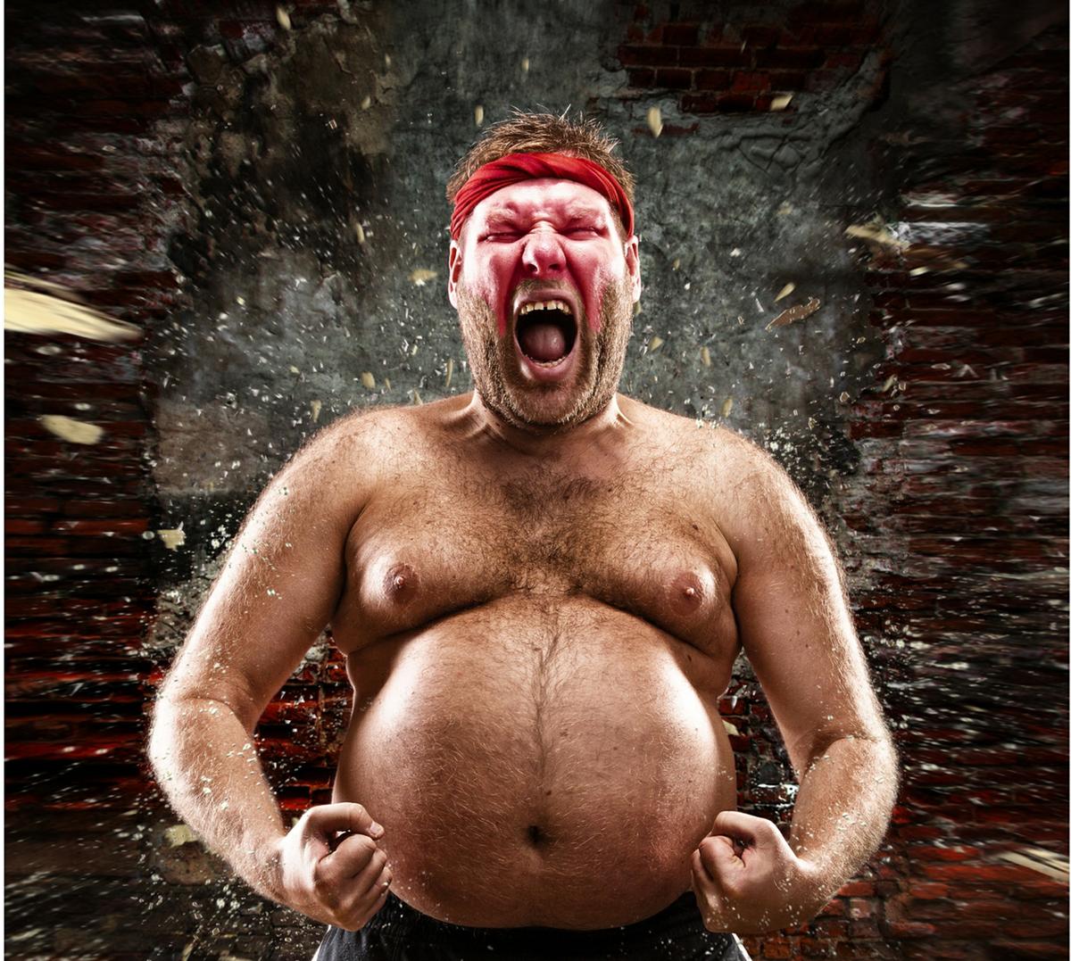 sudar y quemar grasa