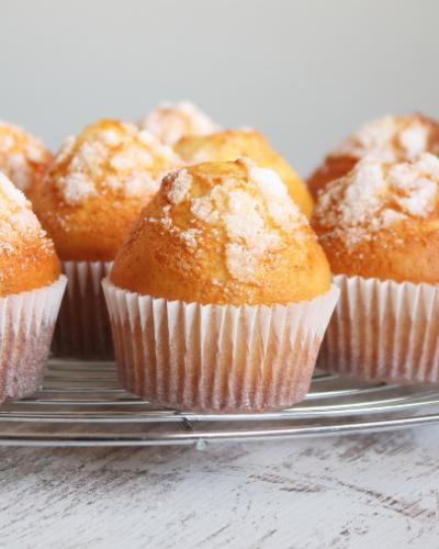 Magdalenas de leche condensada