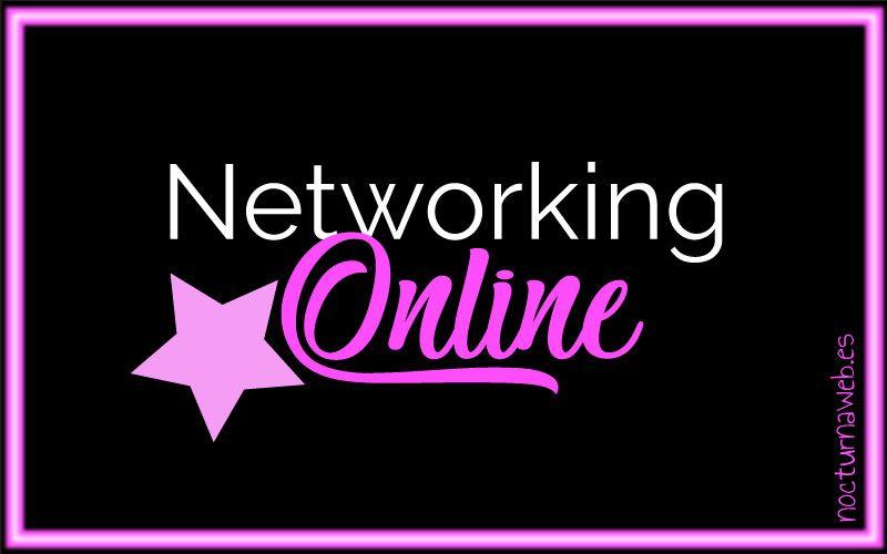 Imagen con texto Networking Online