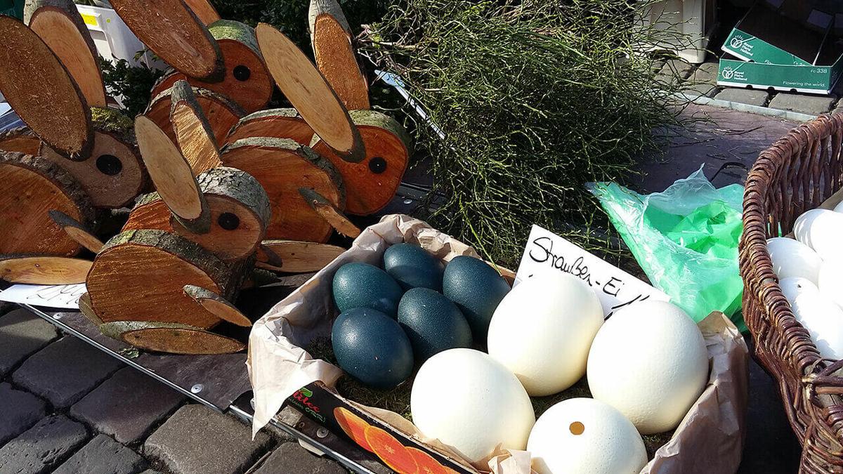 adornos pascua mercado alemania