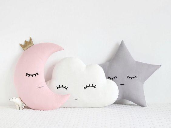 almohadas infantiles decoracion cuarto bebe