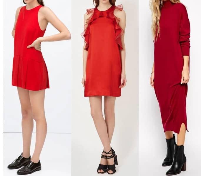 Qué color de zapatos llevar con un vestido de fiesta rojo? | Bodas