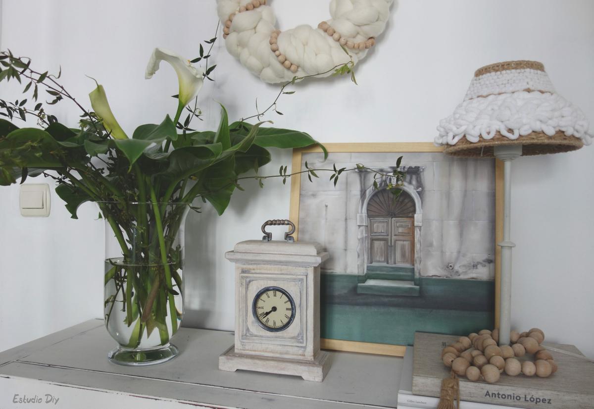 diy lámpara diseño tapiz