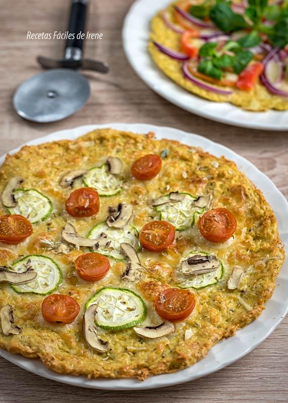 pizza con base de pollo receta de pizza realfooder al horno