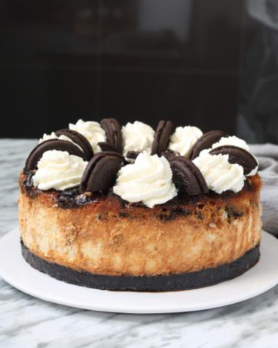 tarta de queso con galletas Oreo